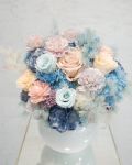 豐盛永生不凋盆花Lush Preserved Flower Arrangement